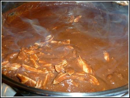 Abuela's Chicken Mole