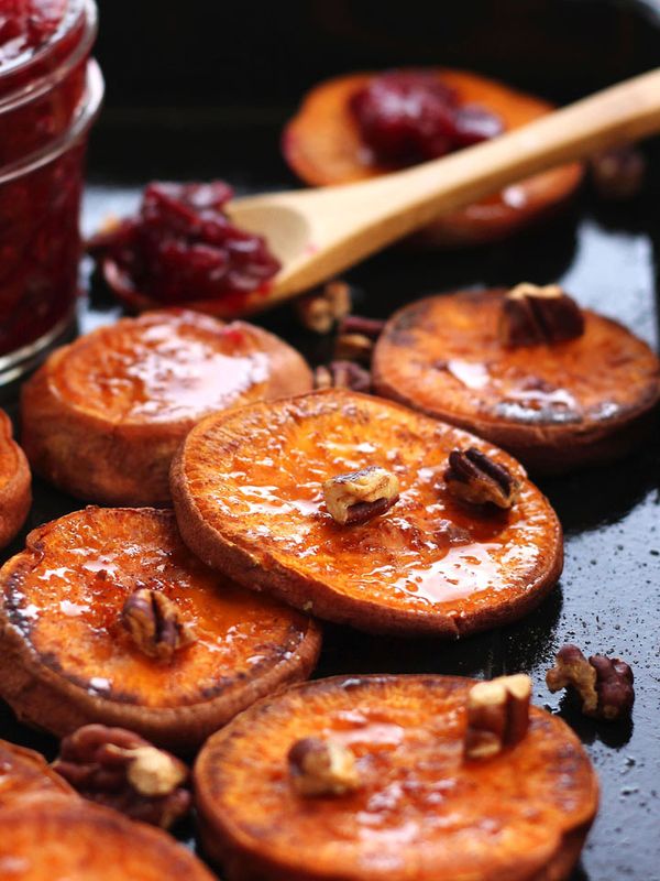 Addictive Roasted Sweet Potato Rounds