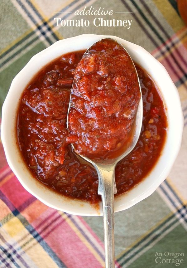 Addictive Tomato Chutney with Less Sugar