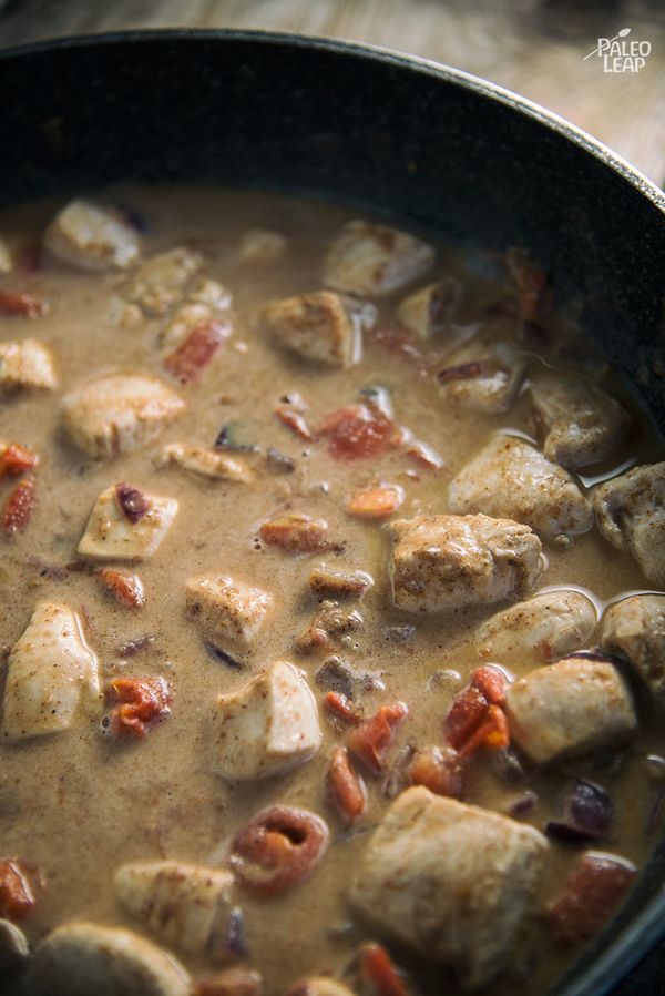 African-Style Almond & Chicken Stew