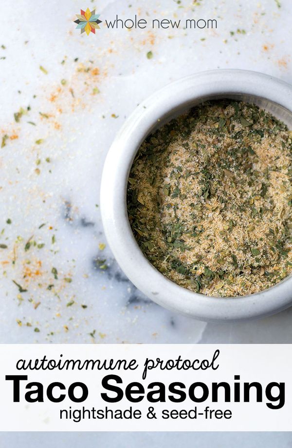 AIP (Autoimmune Protocol Taco Seasoning ~ nightshade and seed-free