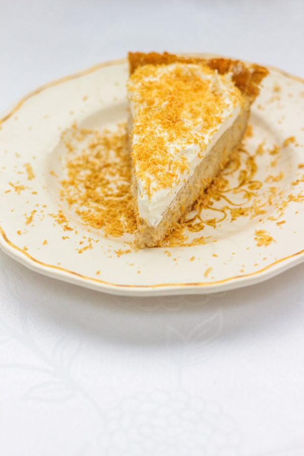 AIP Starch-Free Coconut Cream Pie