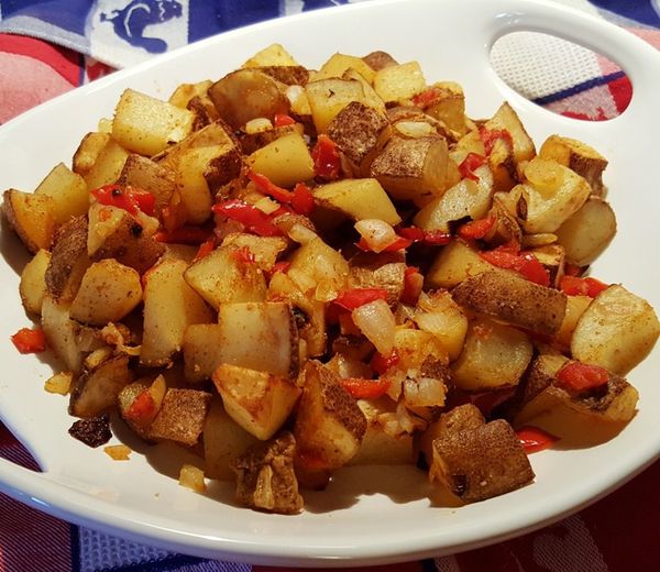 Air Fryer Greasy Spoon NOT! Home Fried Potatoes (Home Fries