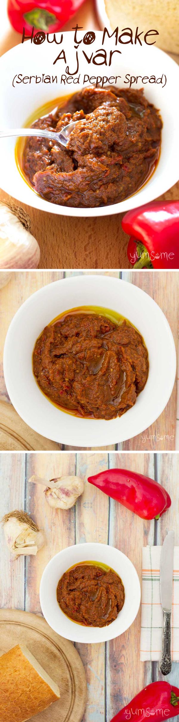 Ajvar (Serbian Red Pepper Spread