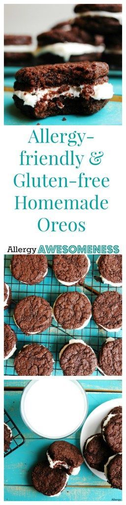 Allergy-Friendly Homemade Oreos (Gluten, dairy, egg, peanut & tree nut free; top 8 free; vegan