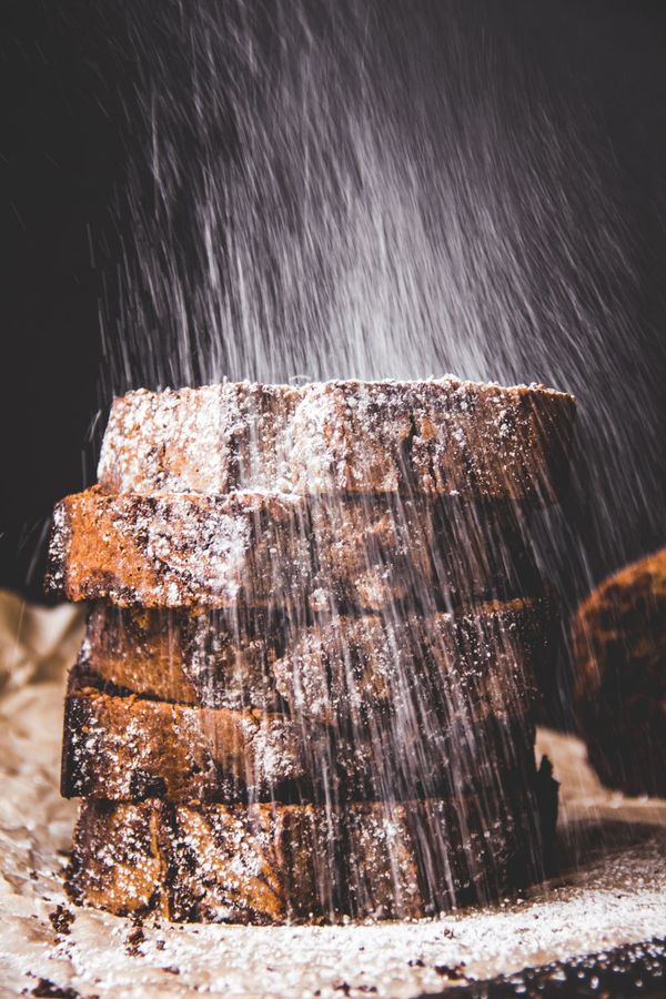 Almond Butter Chocolate Marble Pound Cake [GF + DF]