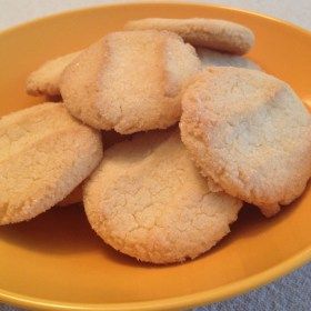 Almond Butter Cookies Made with Almond Paste