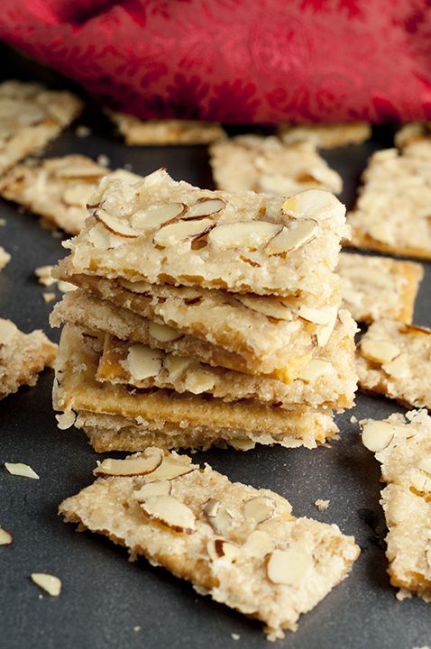 Almond Club Cracker Toffee