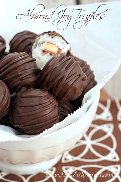 Almond-Coconut Truffles