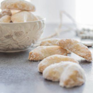 Almond Crescent Cookies