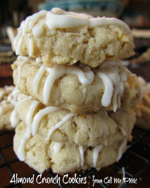 Almond Crunch Cookies