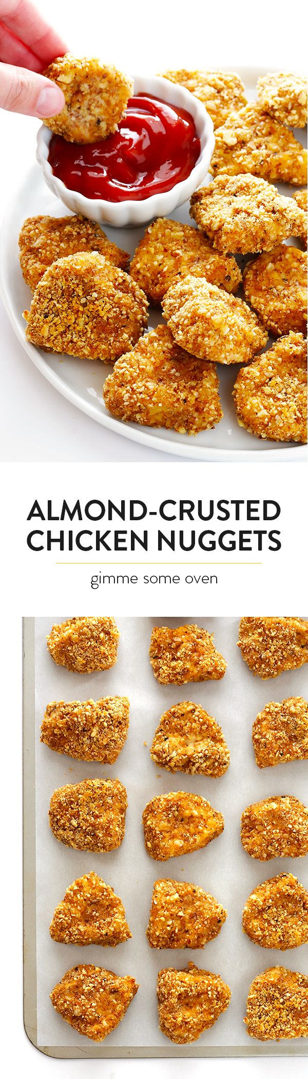 Almond-Crusted Chicken Nuggets