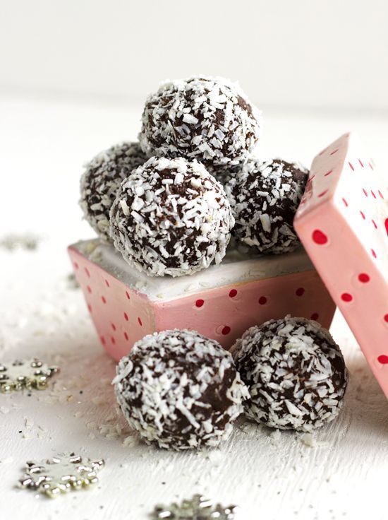 Almond Joy Avocado Truffles