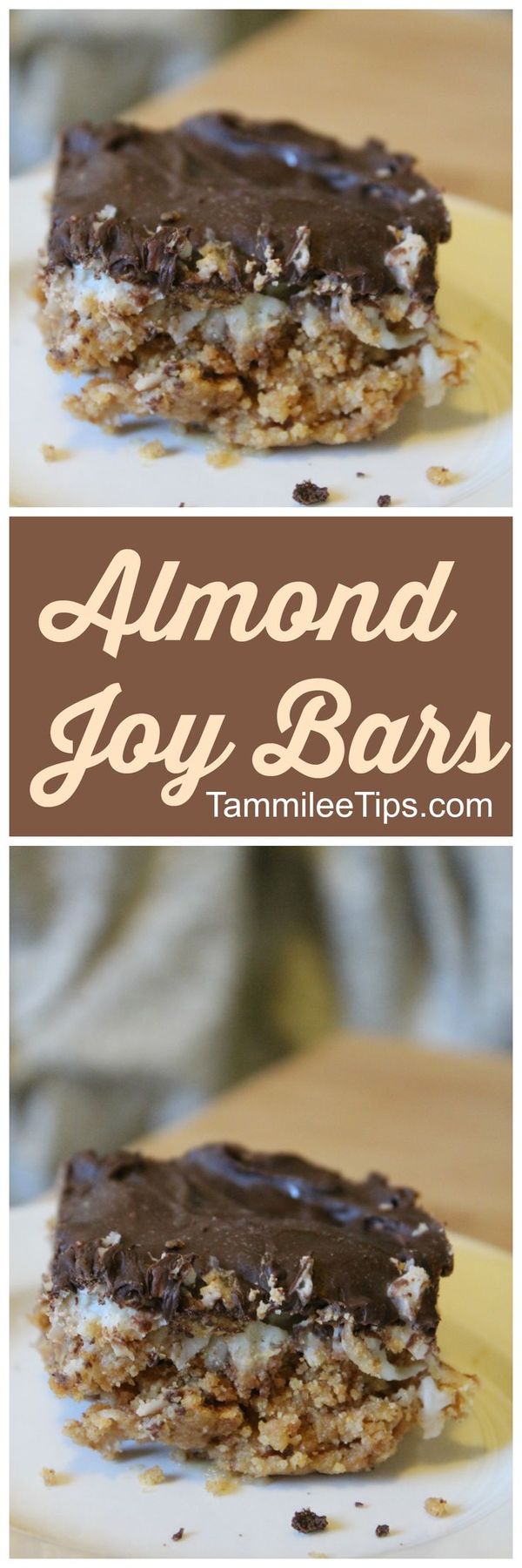 Almond Joy Bars and a treasured family cookbook