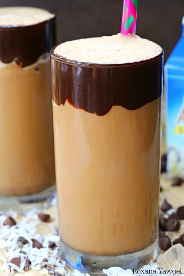 Almond joy iced coffee