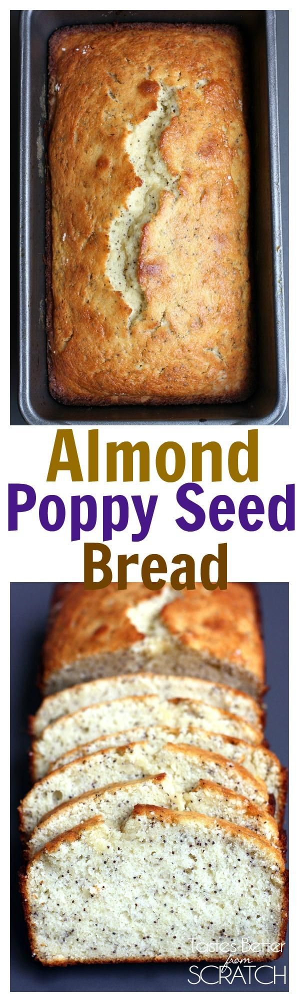 Almond Poppy Seed Bread