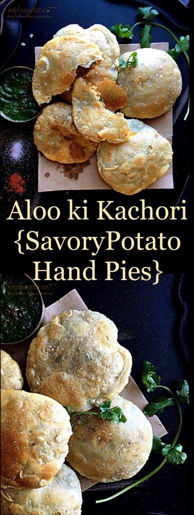 Aloo ki Chatpati Kachori (spicy savory potato hand pies