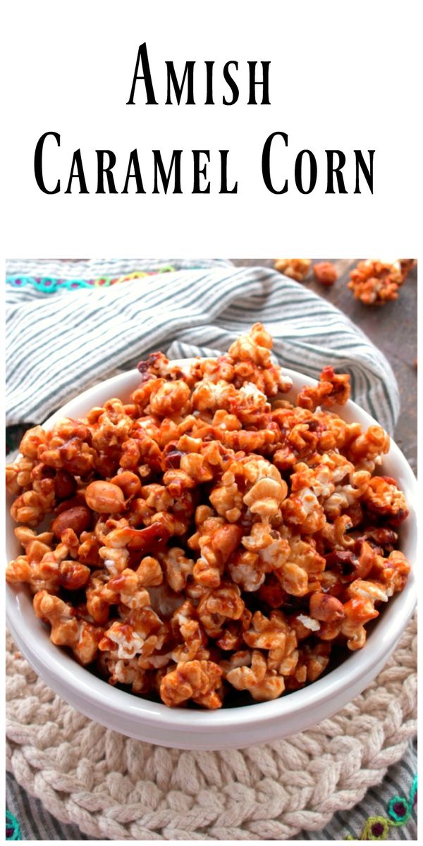 Amish Caramel Corn