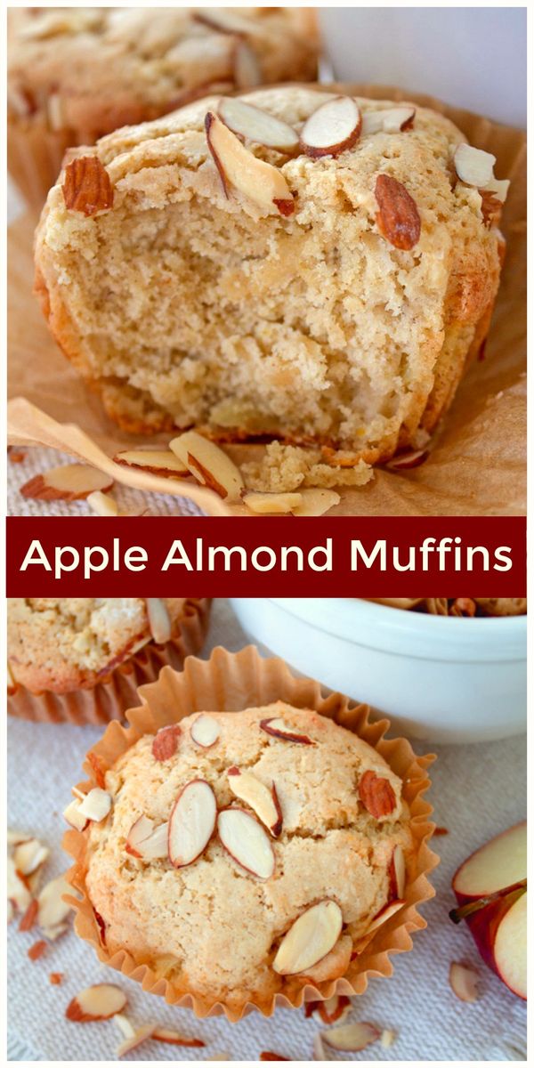 Apple Almond Muffins