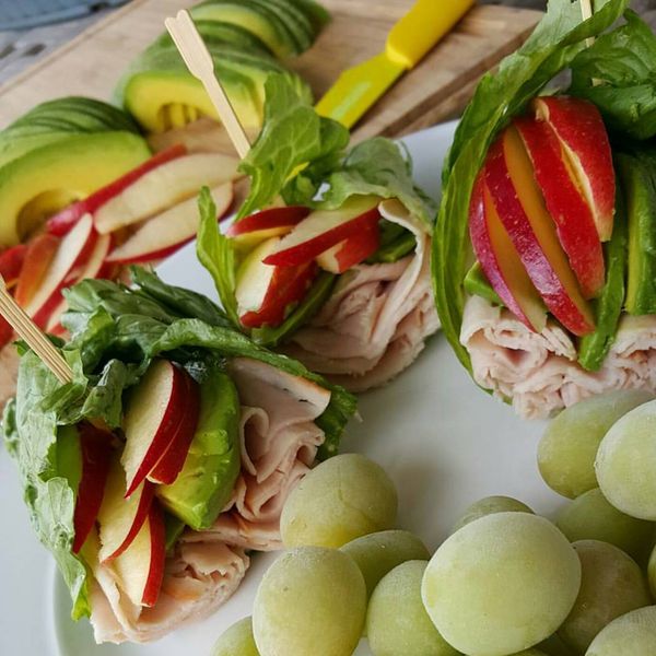 Apple Avocado Turkey Wraps