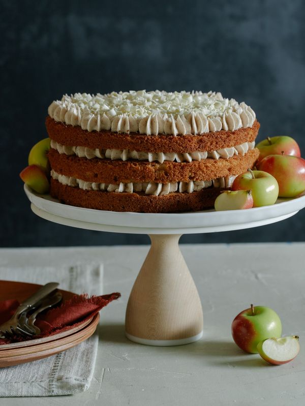 Apple Cake with a Chai Spiced Buttercream