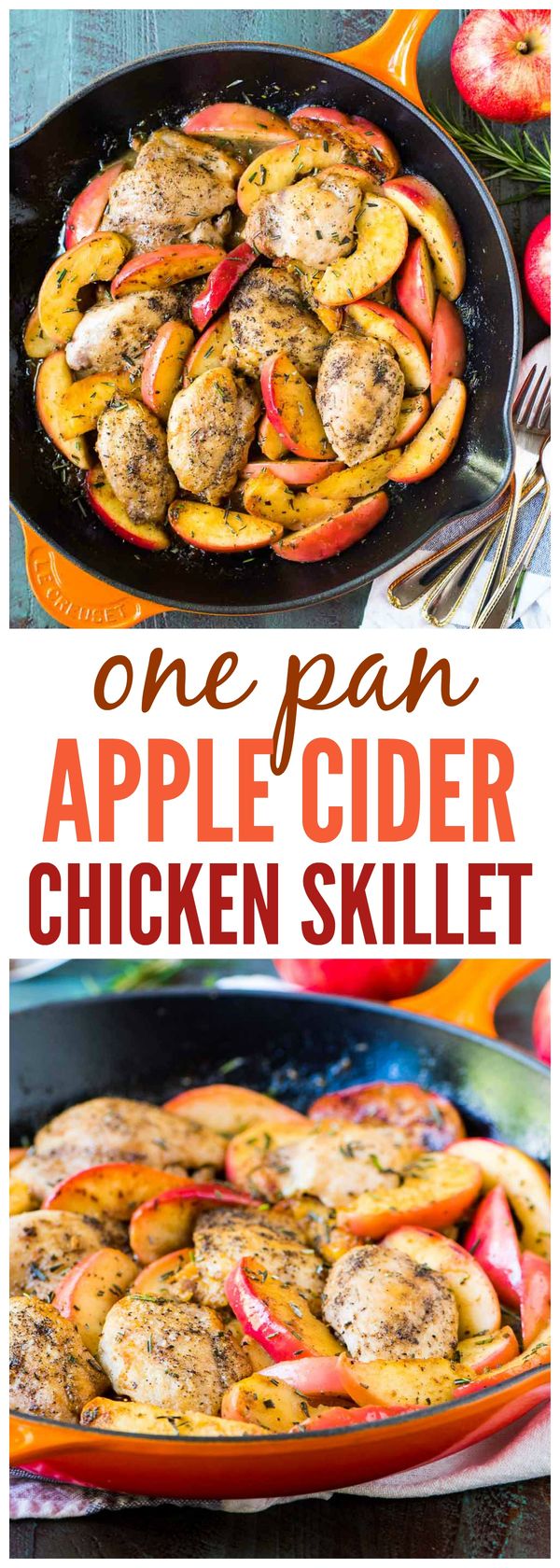 Apple Cider Chicken Skillet