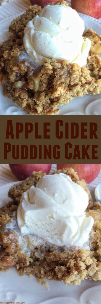 Apple Cider Pudding Cake