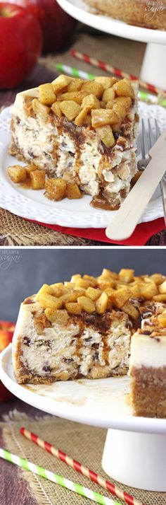 Apple Cinnamon Cheesecake