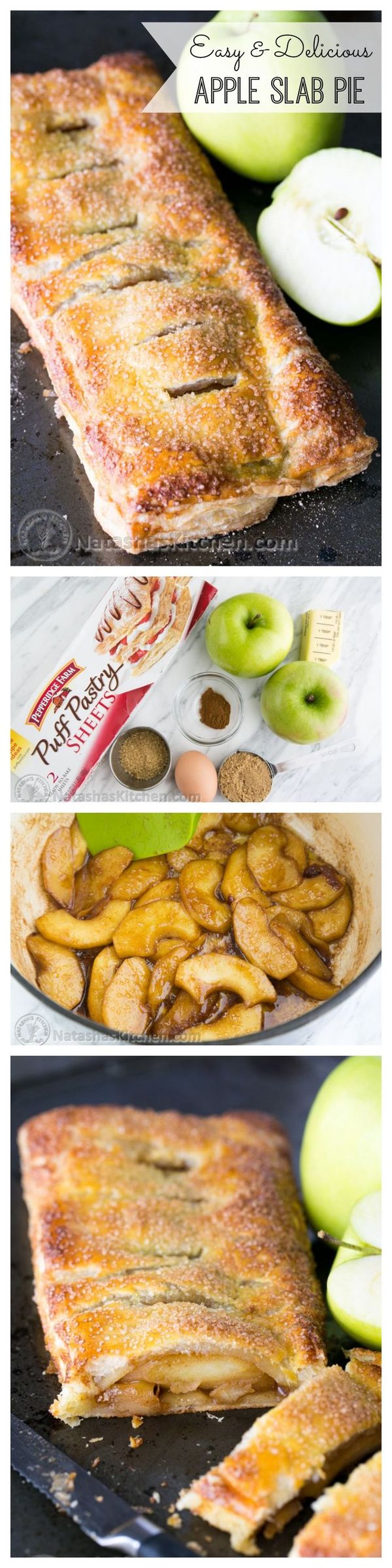 Apple Cinnamon Slab Pie