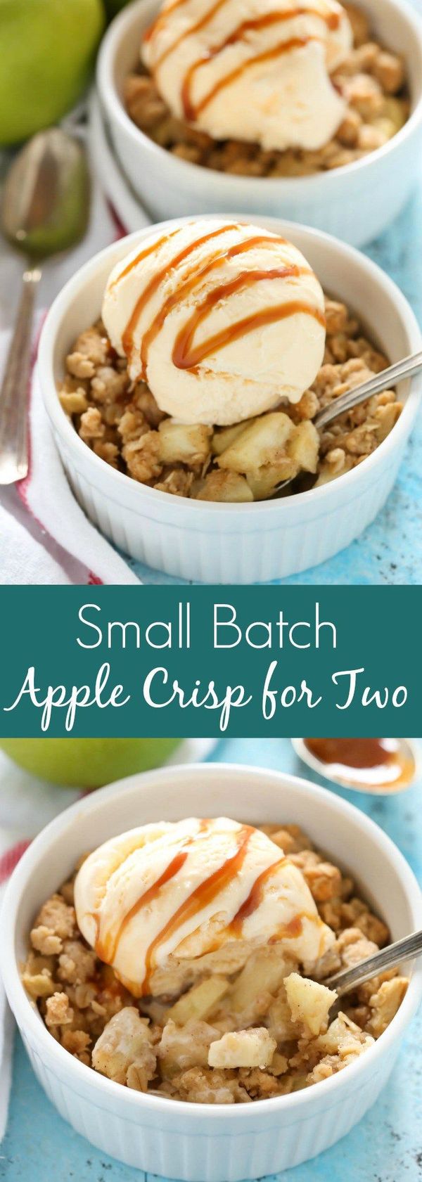 Apple Crisp For Two