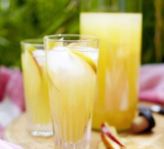 Apple, elderflower & gin cocktails