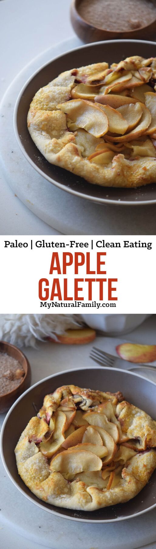 Apple Galette Recipe (Paleo, Gluten-Free, Clean Eating