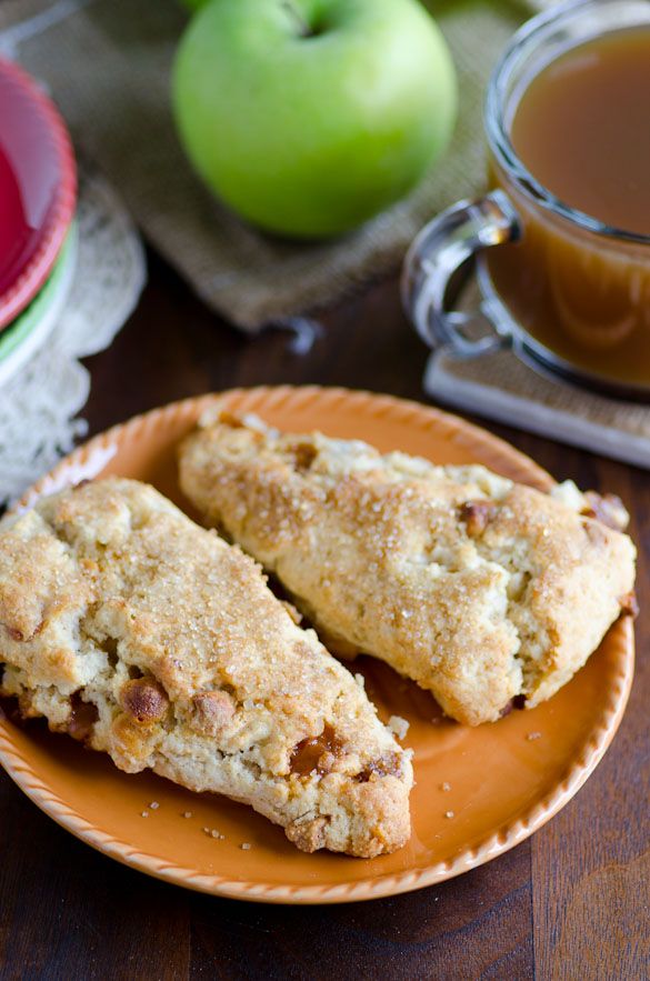 Apple Pie a la Mode Scones