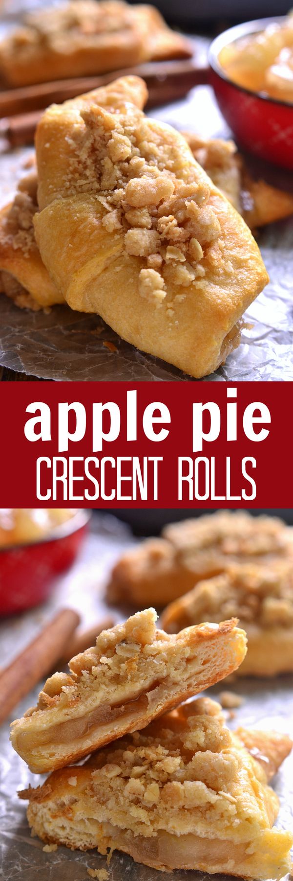 Apple Pie Crescent Rolls