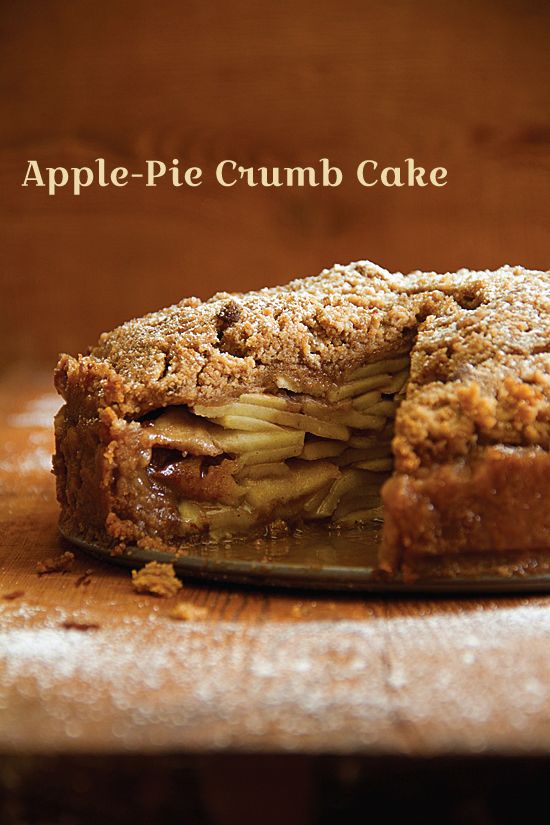 Apple-Pie Crumble Cake