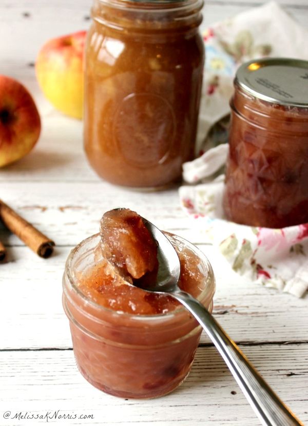 Apple Pie Jam Low Sugar