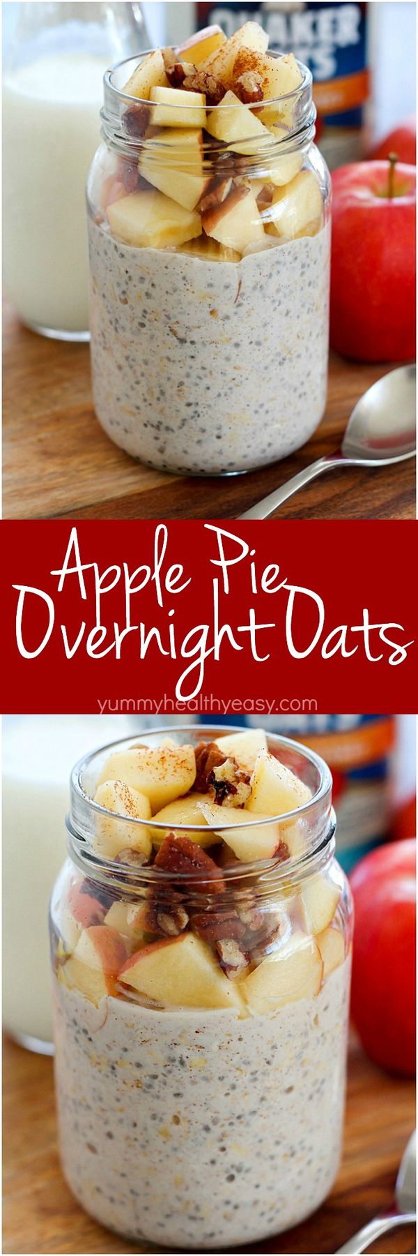 Apple Pie Overnight Oats