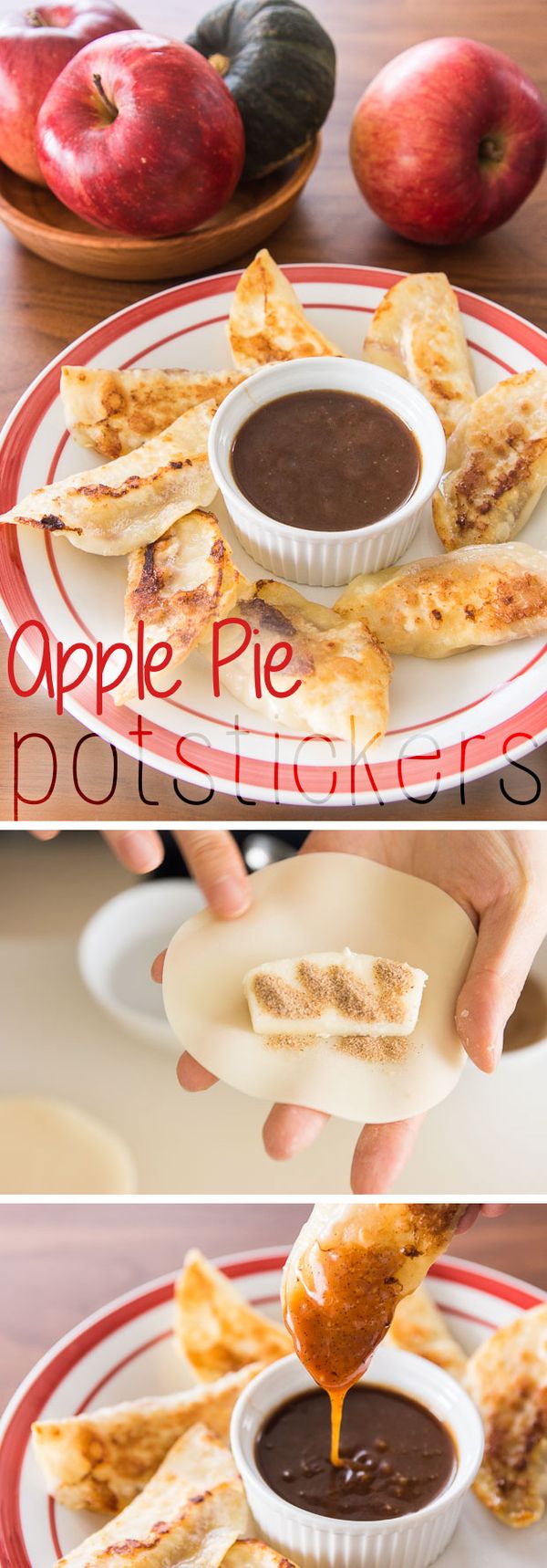 Apple Pie Potstickers