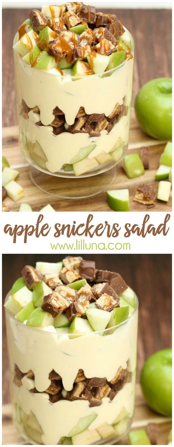 Apple Snickers Salad