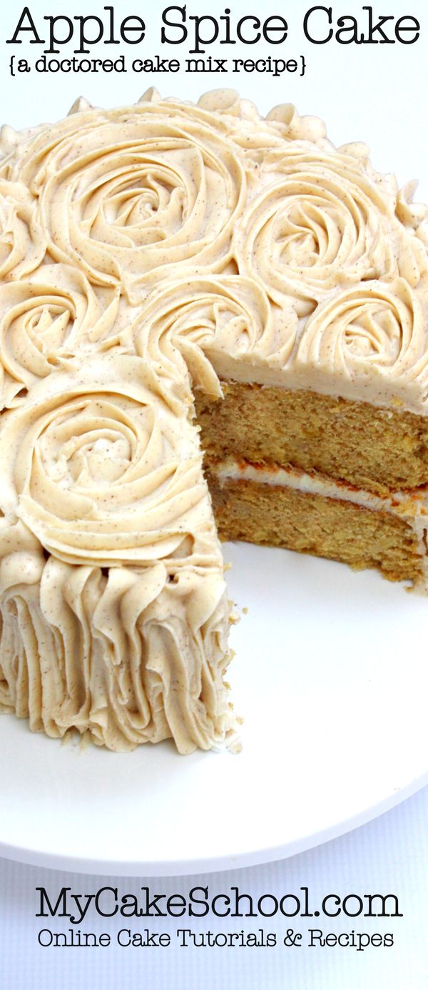 Apple Spice Cake (Doctored Cake Mix