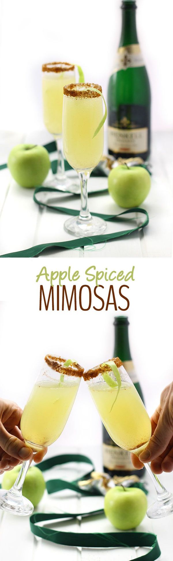 Apple Spiced Mimosas