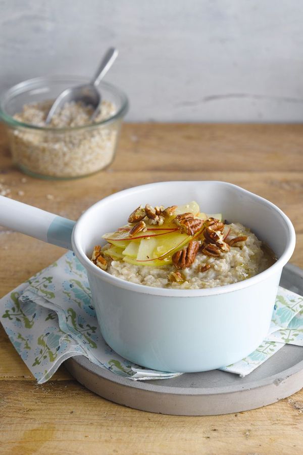 Apple Walnut Oat porridge