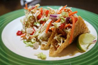 Applebee’s Won Ton Chicken Tacos