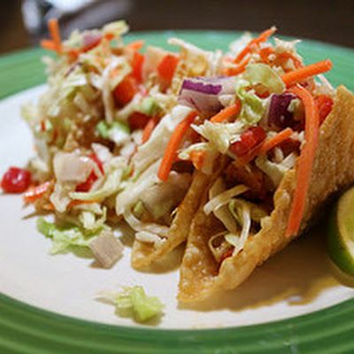 Applebee's Won Ton Chicken Tacos