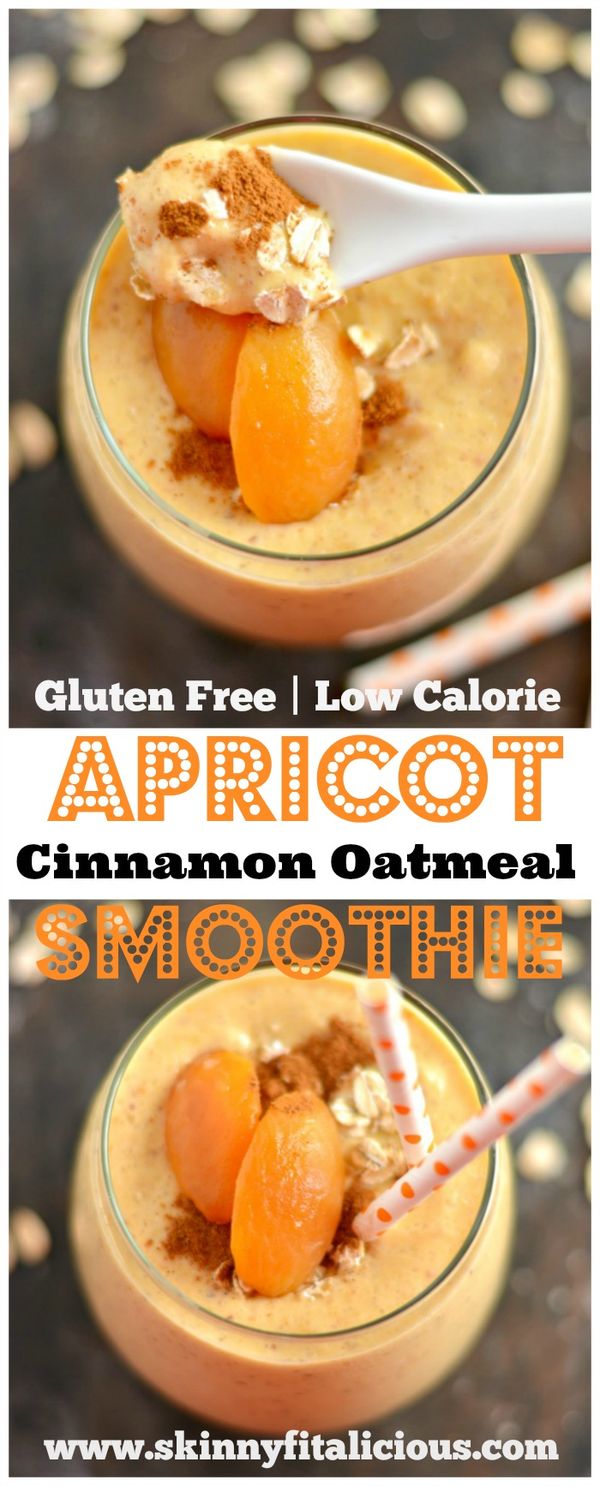 Apricot Cinnamon Oat Smoothie