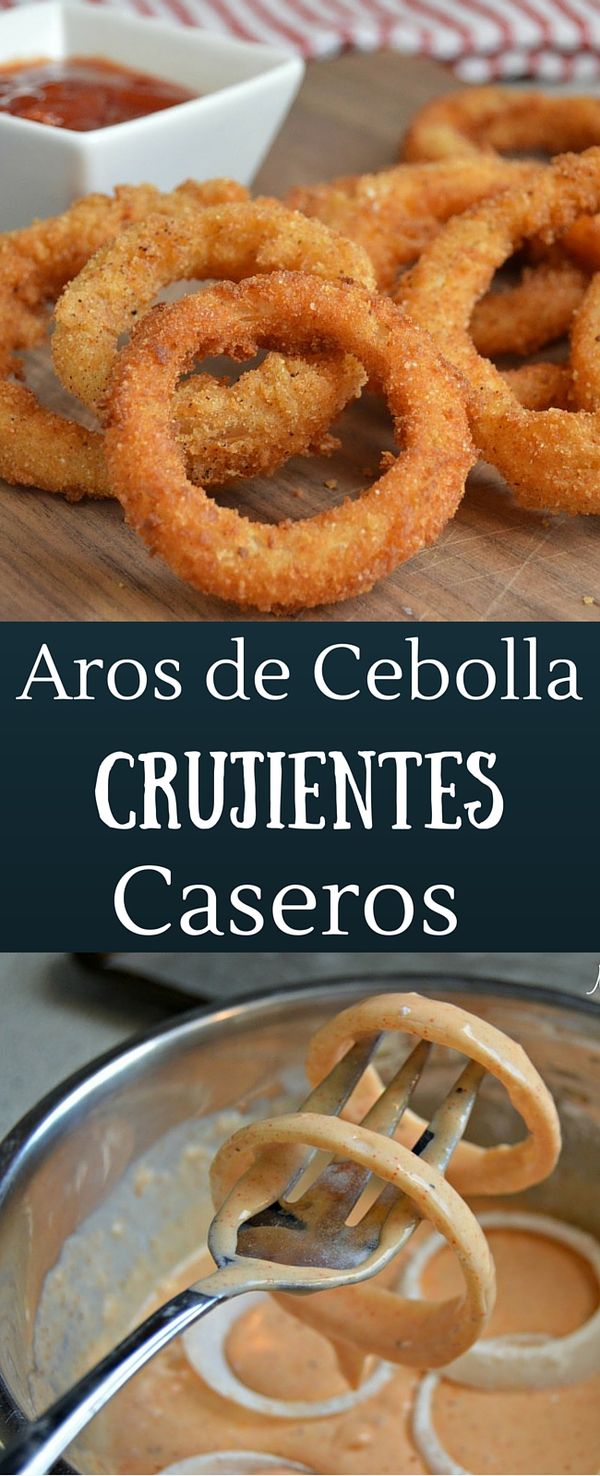 Aros de Cebolla Crujientes Caseros