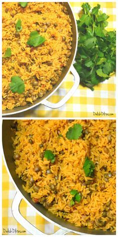 Arroz Con Gandules (Puerto Rican Rice with Pigeon Peas