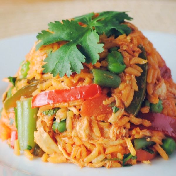 Arroz con Pollo Colombiano (Colombian-style Chicken and Rice