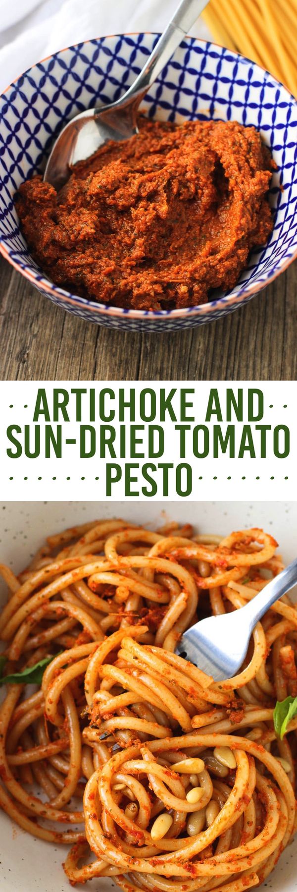 Artichoke and Sun-Dried Tomato Pesto