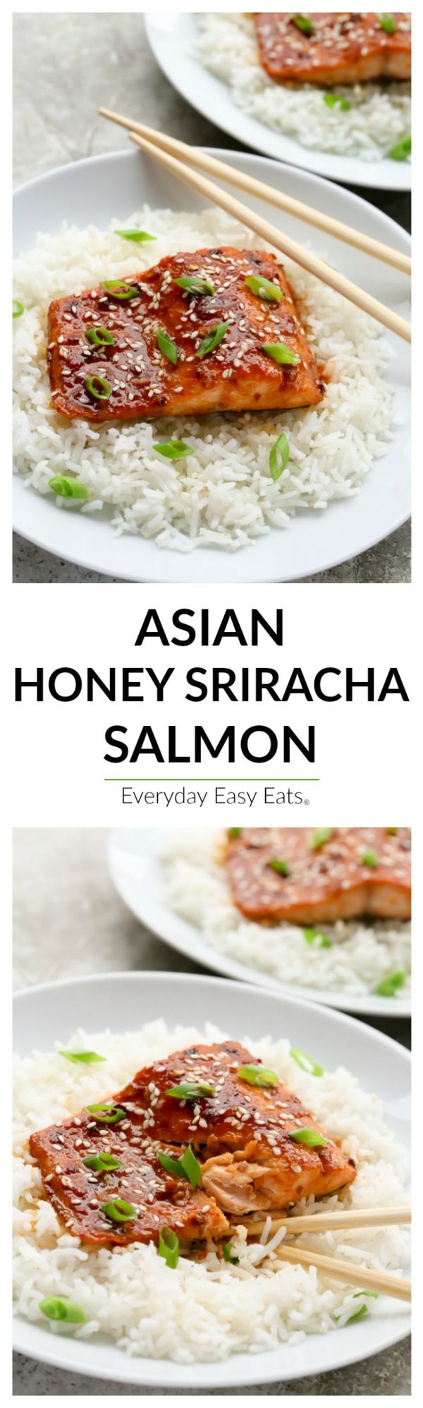 Asian Honey Sriracha Salmon